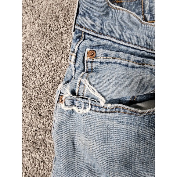 Levis 559 Jeans Men 34x32 Blue Loose Straight Skater Baggy Grunge Distressed - Picture 14 of 14